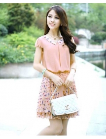 dress chiffon D2953