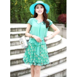 dress chiffon D2955