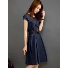 midi dress korea D2960