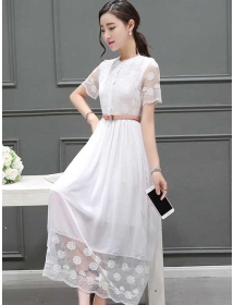 long dress korea D2974