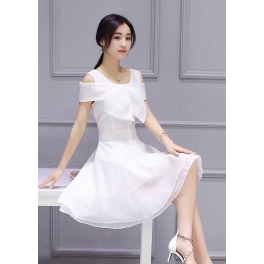 dress wanita korea D2501