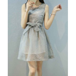 dress wanita korea D2983