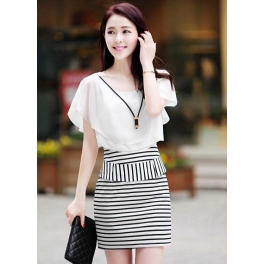 dress wanita import D2984