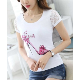 blouse wanita korea T2960