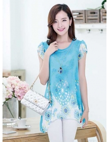 blouse chiffon import T3016