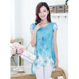 blouse chiffon import T3016