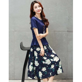 setelan wanita korea D3172