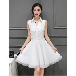 dress wanita korea D3203