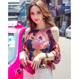 blouse wanita import T3130