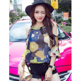 blouse wanita import T3131