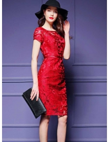 dress korea D3288