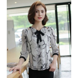 blouse wanita korea T3145