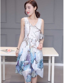 dress wanita import D3328