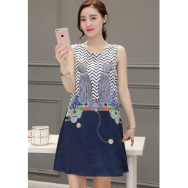 dress korea D3358