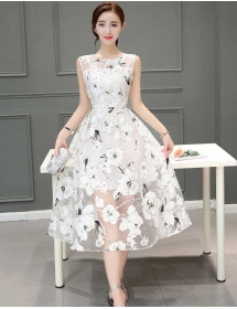 dress korea D3396