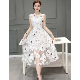 dress korea D3396