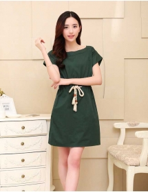 dress wanita import D3412