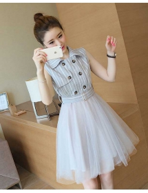 dress korea D3492