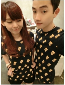 Baju Couple Kartun Kc109