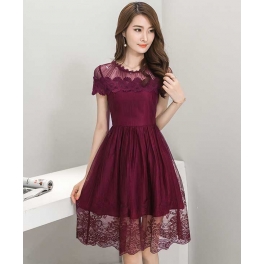 dress brukat D3503