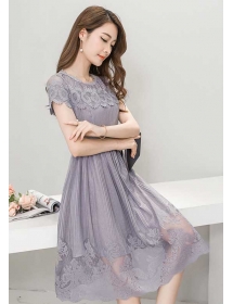 dress brukat D3504