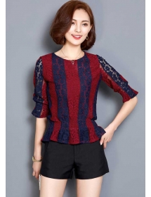 blouse brukat T3280