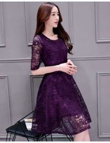 dress brukat D3625