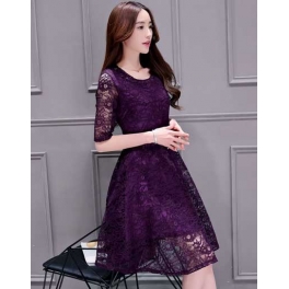 dress brukat D3625