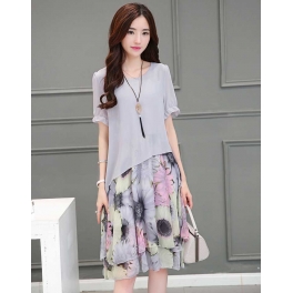 dress chiffon D3640