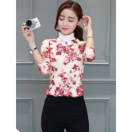 blouse brukat korea T3534