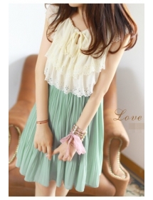 dress wanita korea d789