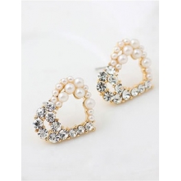 anting love mutiara TT0112