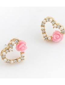 anting mutiara rose TT0114