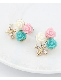 anting rose wanita TT0119