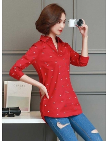 blouse wanita import T3907