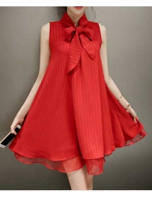 dress wanita import D4453