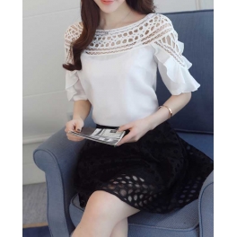 blouse korea T3935